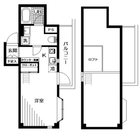 サニープレイスの物件間取画像